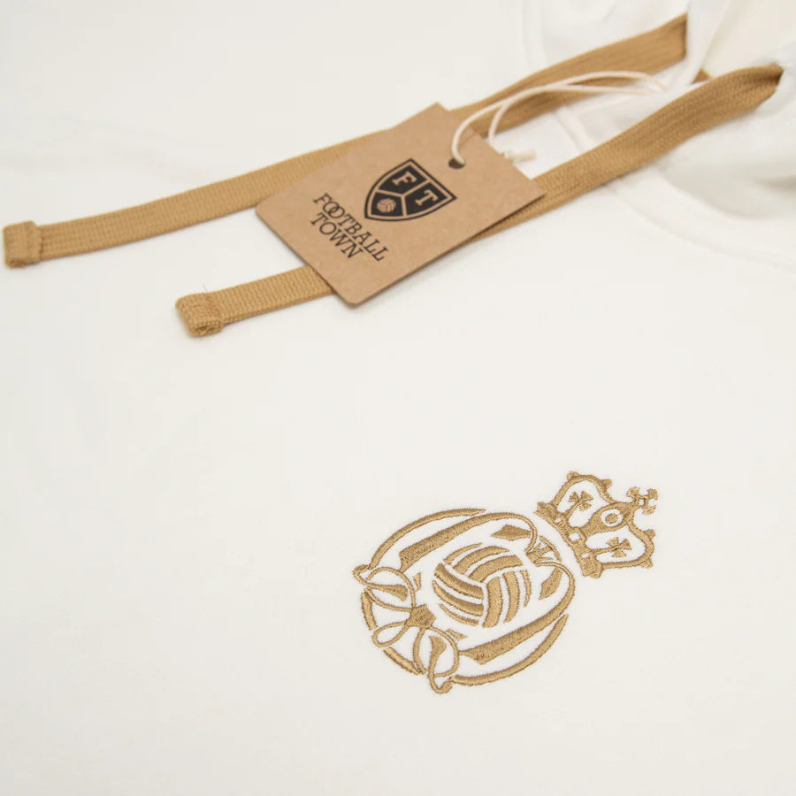 Hoodie La Corona Real FootballTown Color Blanco
