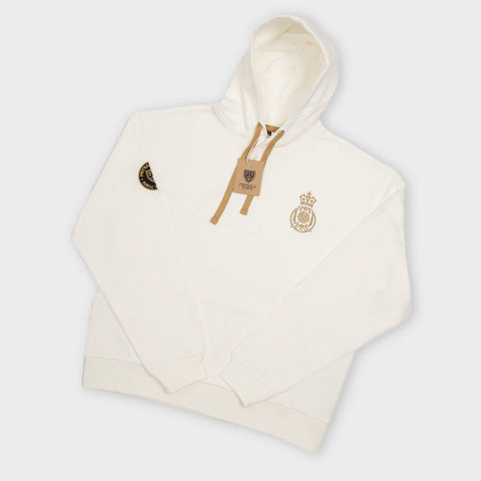 Hoodie La Corona Real FootballTown Color Blanco