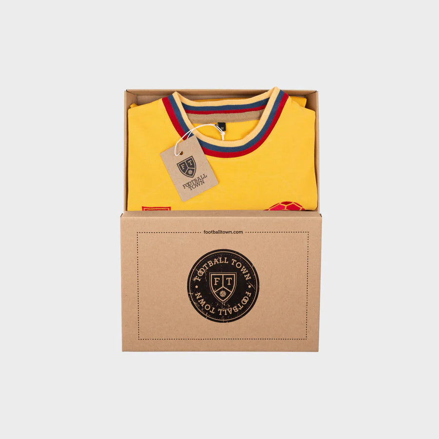 Camiseta El Cafetero Manga Larga FootballTown Color Amarilla