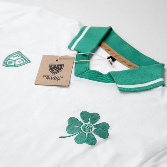Camiseta The Clover Away FootballTown Color Blanco