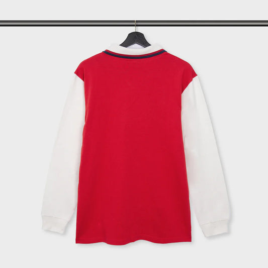 Camiseta The Cannon Clasica Manga Larga FootballTown Color Rojo/Blanco