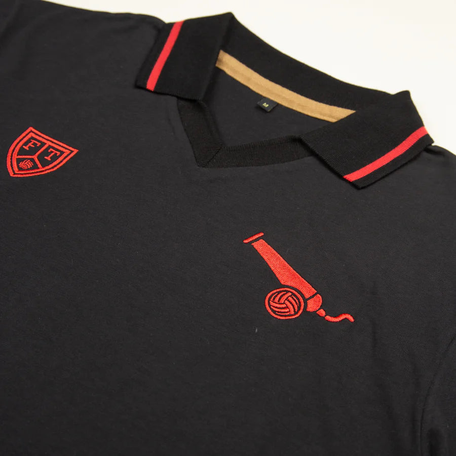 Camiseta The Cannon Black FootballTown Color Negro