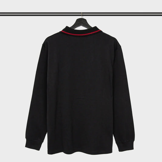 Camiseta The Bird Black Manga Larga FootballTown Color Negro