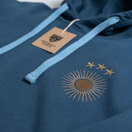 Hoodie Argentina El Sol FootballTown Color Azul