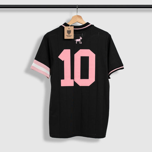 Polo M GOAT Captain Black FootballTown Color Negro