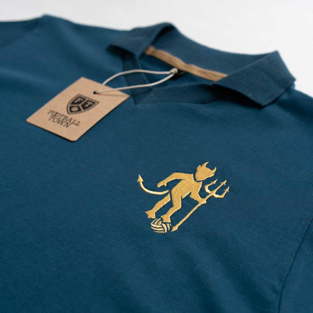 Polo Diablo Rojo FootballTown Color Azul