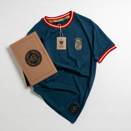 Camiseta Tributo El Cerebro Iniesta FootballTown Color Azul