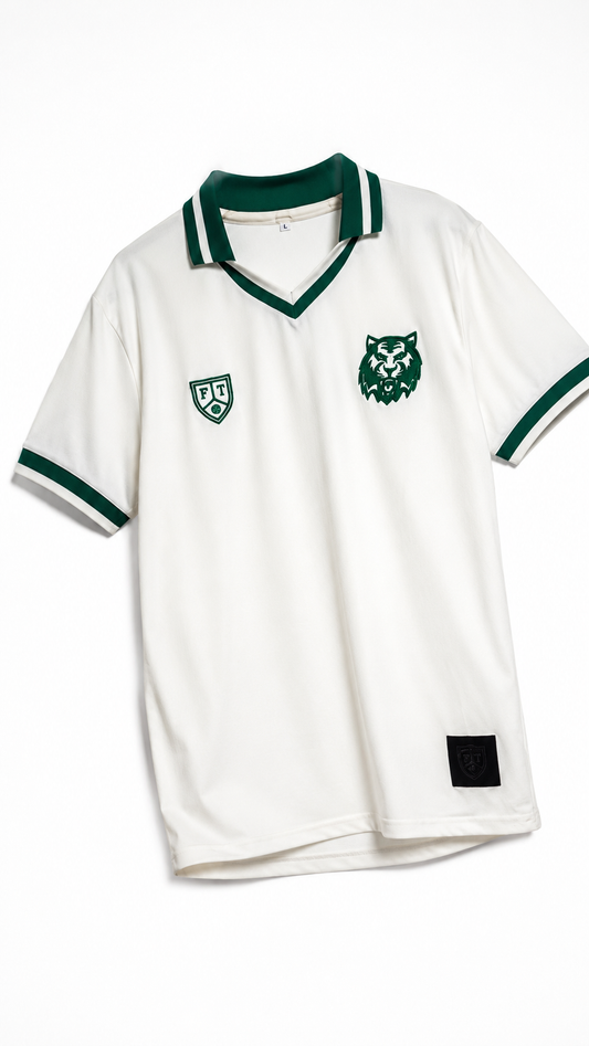 Camiseta El Tigre Verde Away FootballTown Color Verde/Blanco