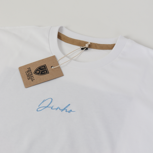 Camiseta Oversized Dinho FootballTown Color Blanco