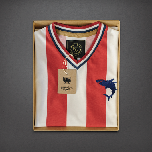 Camiseta El Tiburón FootballTown Color Rojo/Blanco