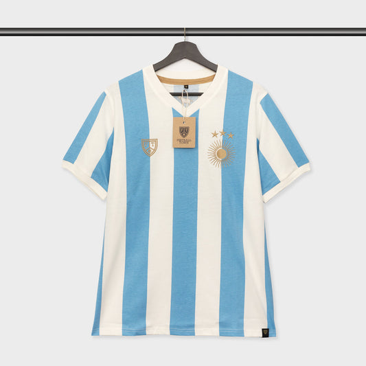 Camiseta El Sol GOAT FootballTown Color Blanco/Azul