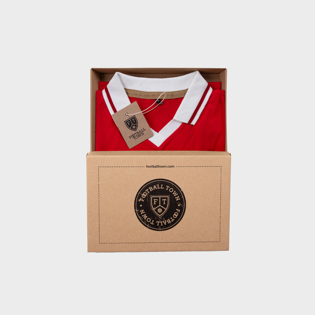 Camiseta The Cannon Clasica FootballTown Color Rojo/Blanco