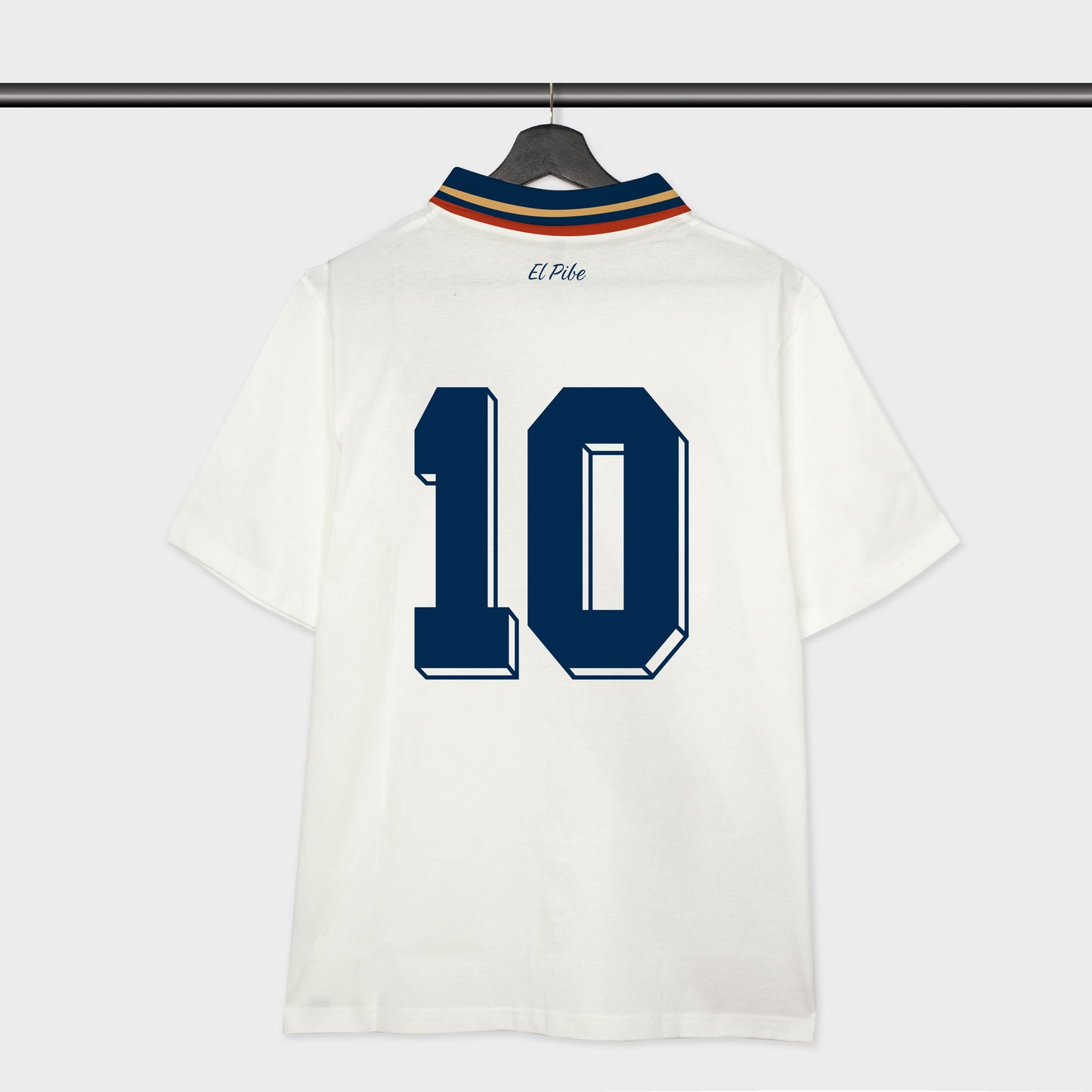 Camiseta Tributo El Pibe Away FootballTown Color Blanco