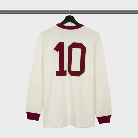 Camiseta The Bird Away Manga Larga FootballTown Color Blanco