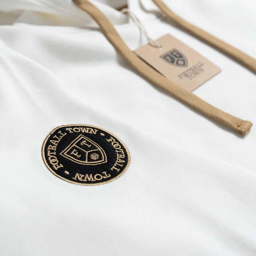 Hoodie La Corona Real FootballTown Color Blanco