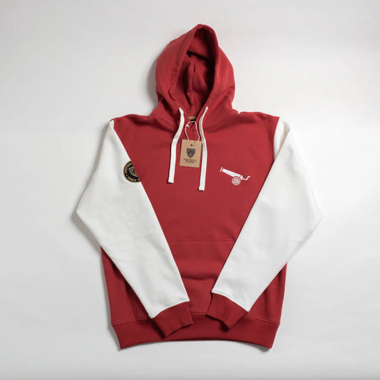 Hoodie The Cannon FootballTown Color Rojo/Blanco