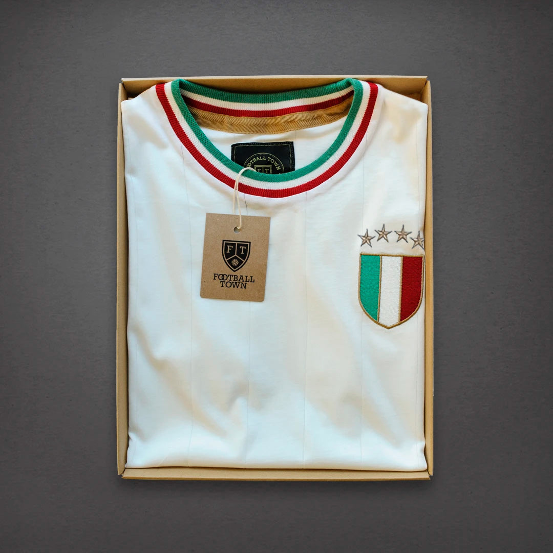 Camiseta Gli Azzurri Away Football Town Color Blanco