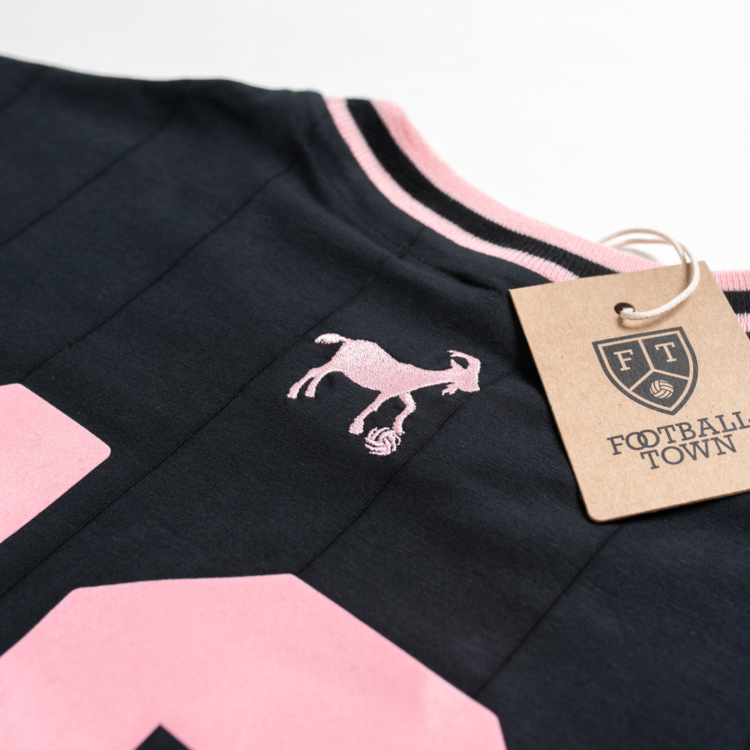 Camiseta M GOAT Black FootballTown Color Negro