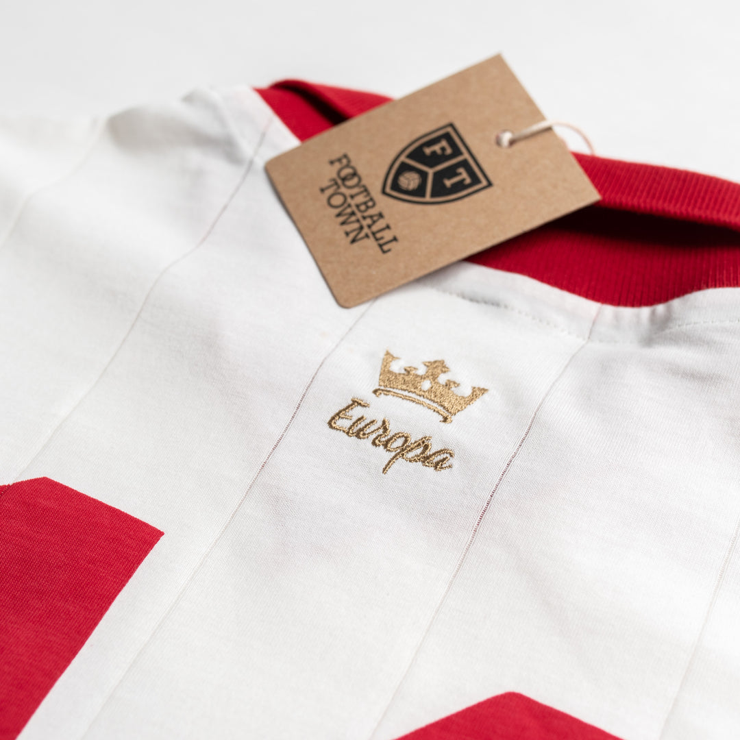 Camiseta Rey de Europa FootballTown Color Blanco