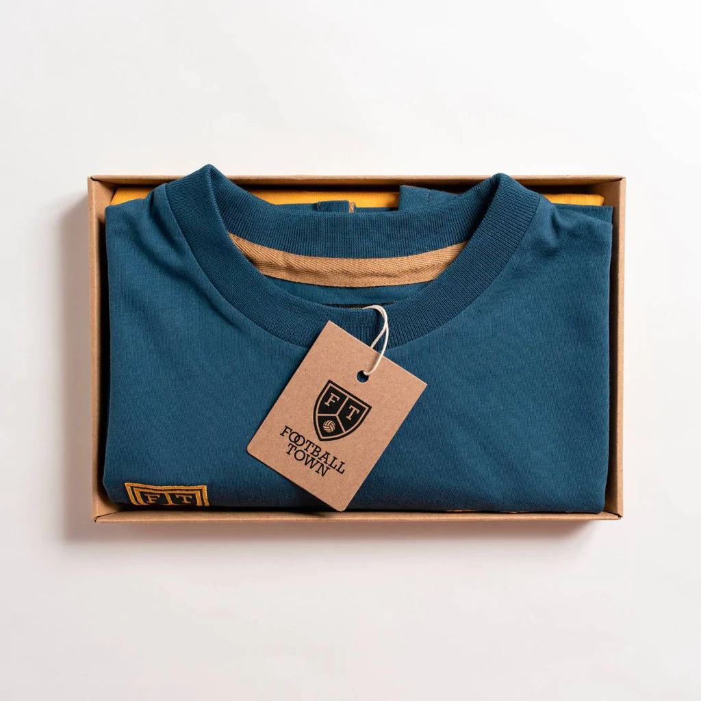 Camiseta Tributo D10S Azul y Oro FootballTown Color Azul y Dorado