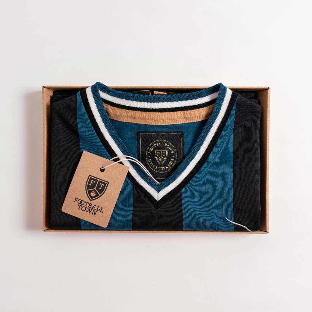 Camiseta La Dea Football Town Color Azul/Negro