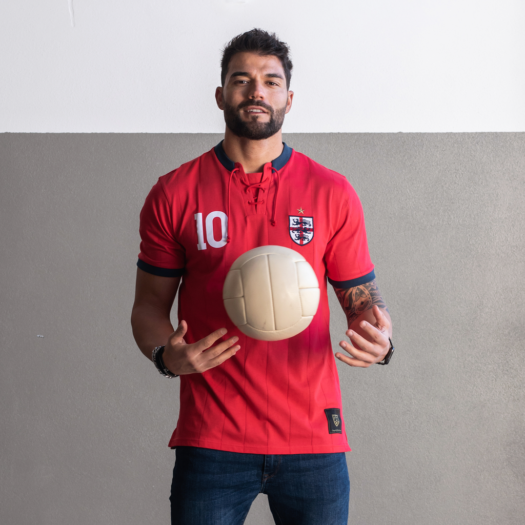 Camiseta Retro Stars The Lions FootballTown Color Rojo