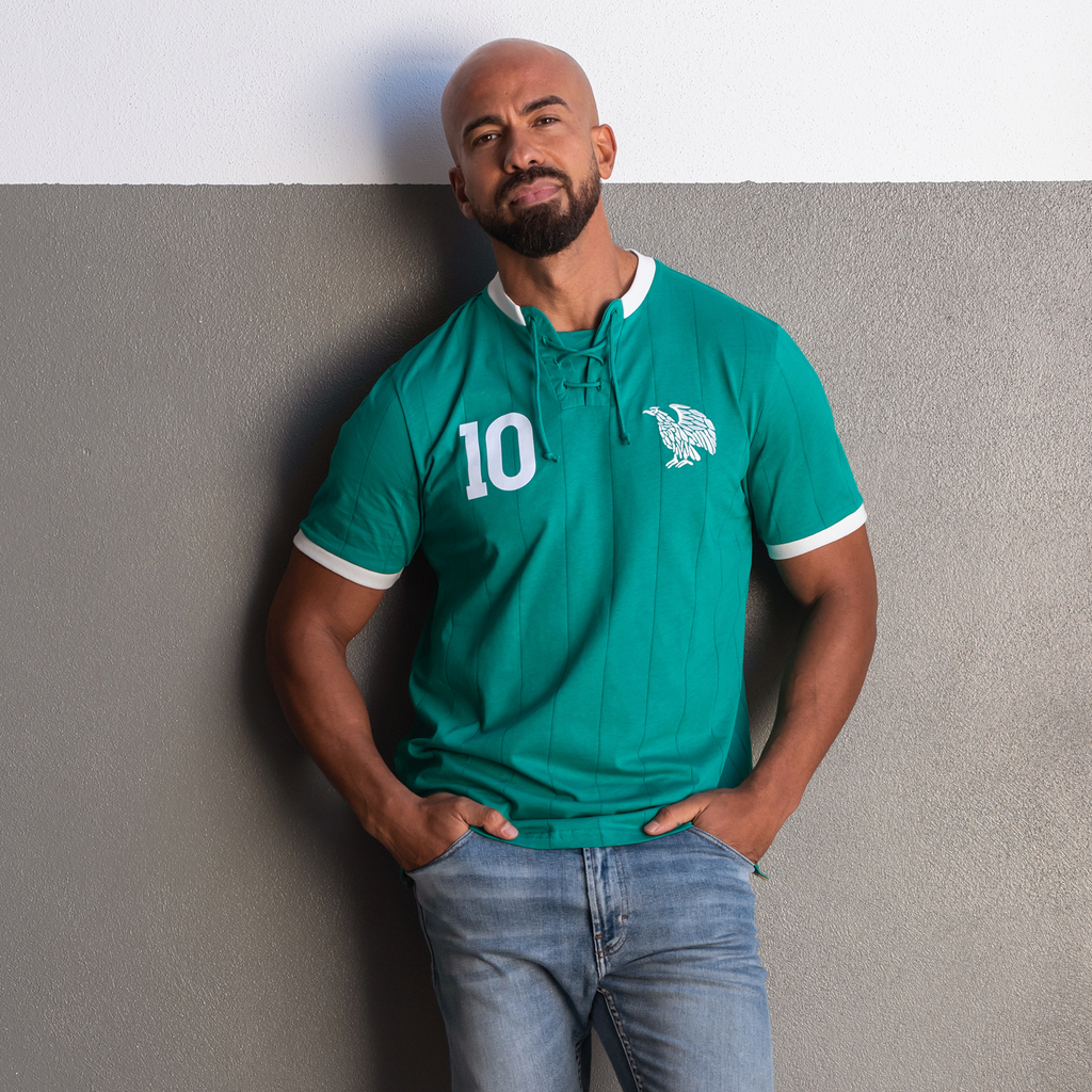 Camiseta Retro Stars El Tri FootballTown Color Verde