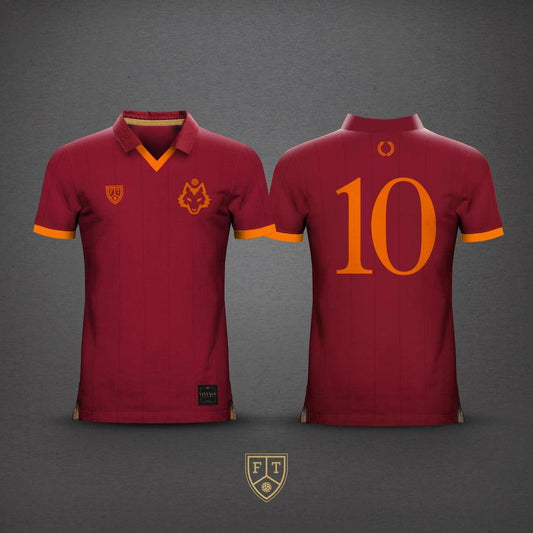 Camiseta Tributo IL Capitano 10 FootballTown Color Vinotinto
