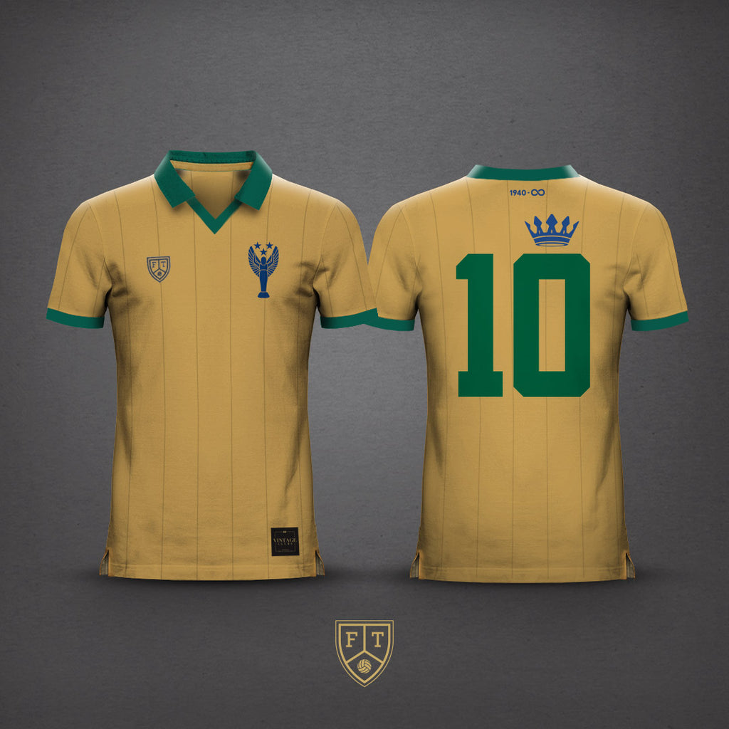 Camiseta O Rei 3 FootballTown Color Amarillo