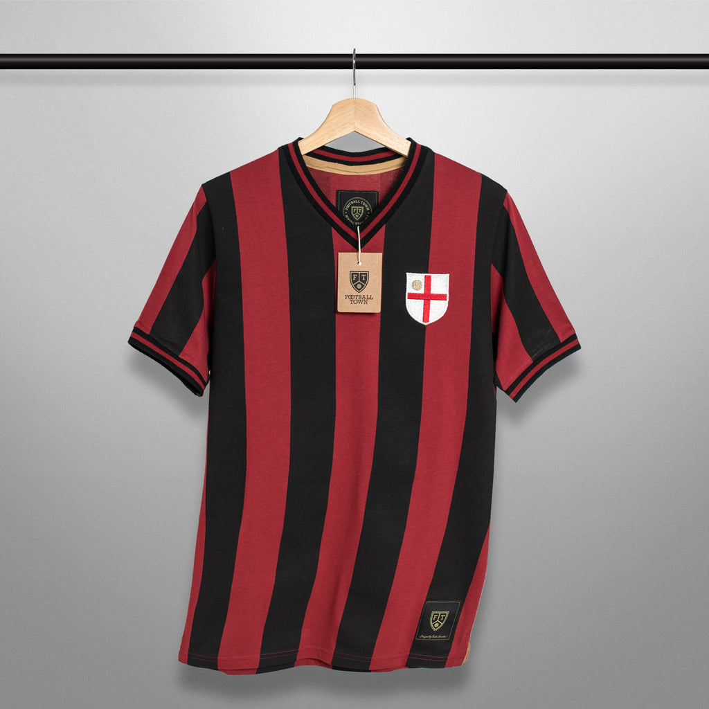 Camiseta La Croce FootballTown Color Rojo Negro FootballTown