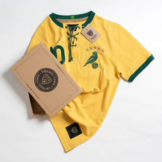Camiseta Retro Stars La Canarinha FootballTown Color Amarillo