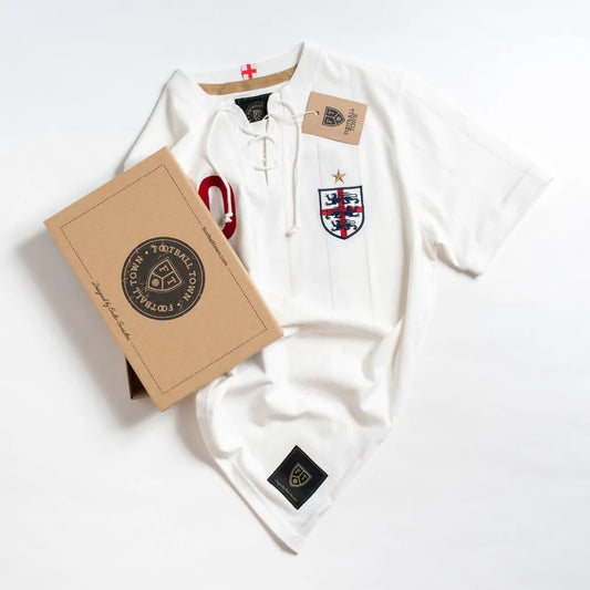 Camiseta Retro Stars The Lions FootballTown Color Blanco