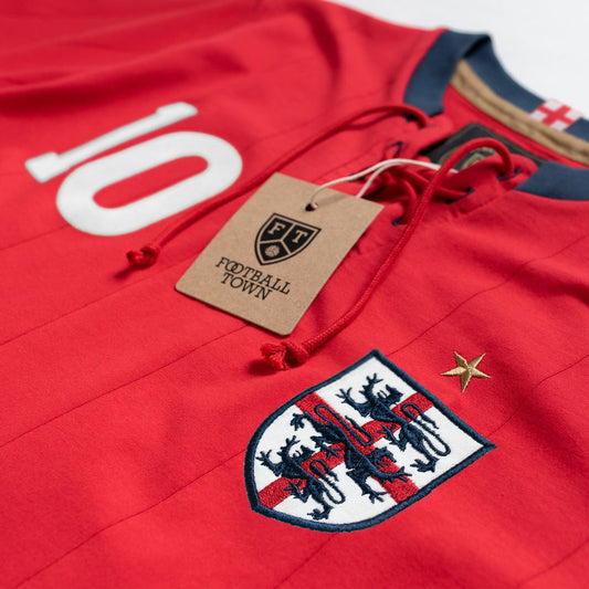 Camiseta Retro Stars The Lions FootballTown Color Rojo