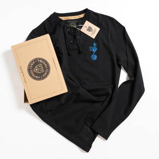 Camiseta Retro Black Cockerel FootballTown Color Negro