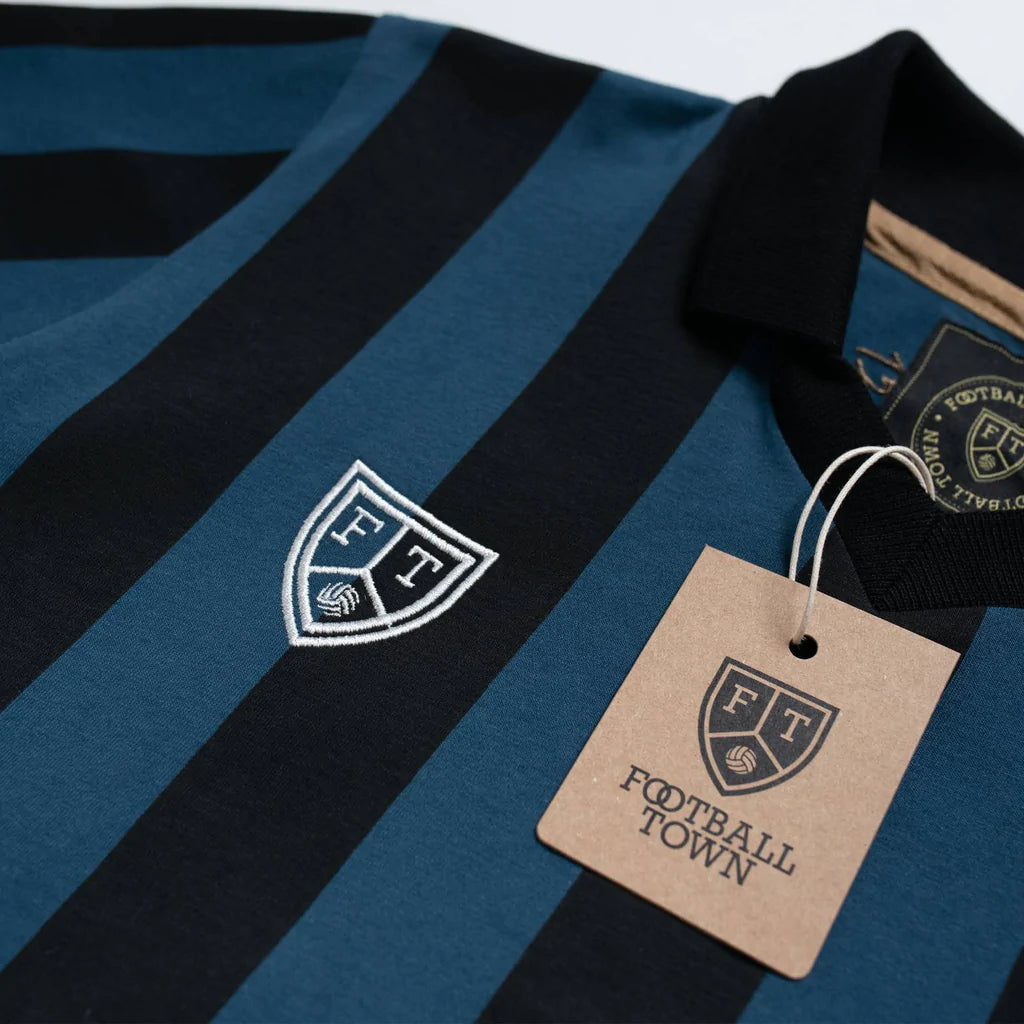 Camiseta Tributo IL Capitano 4 FootballTown Color Negro y Azul