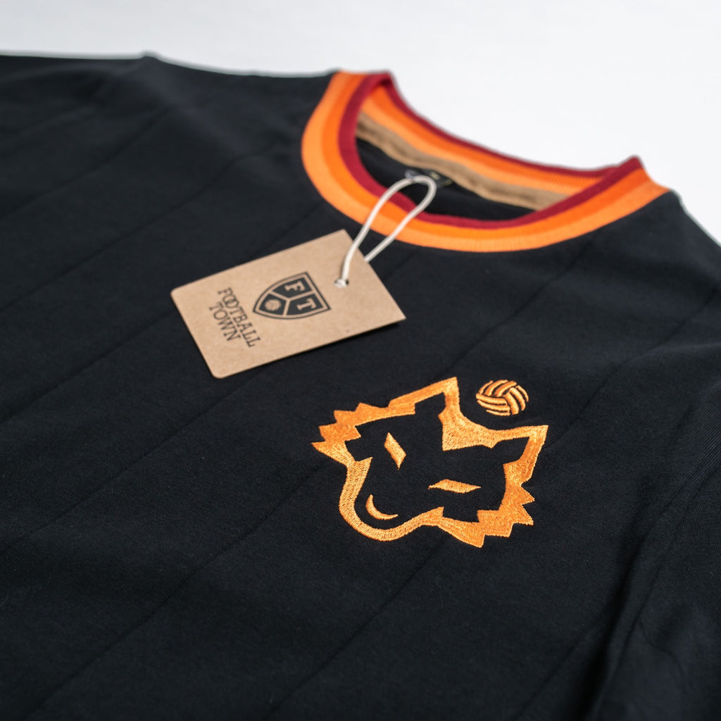 Camiseta La Lupa Black FootballTown Color Negro