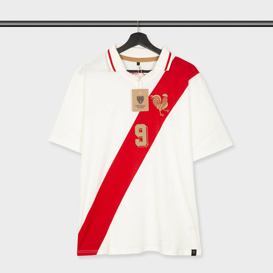 Camiseta Tributo El Príncipe Enzo FootballTown Color Blanco/Rojo