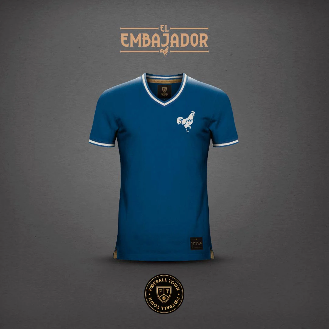 Camiseta El Embajador FootballTown Color Azul lo