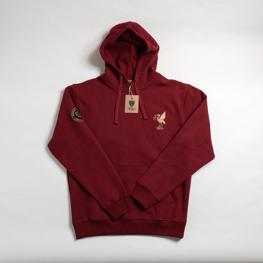 Hoodie The Bird Football Town Color Rojo