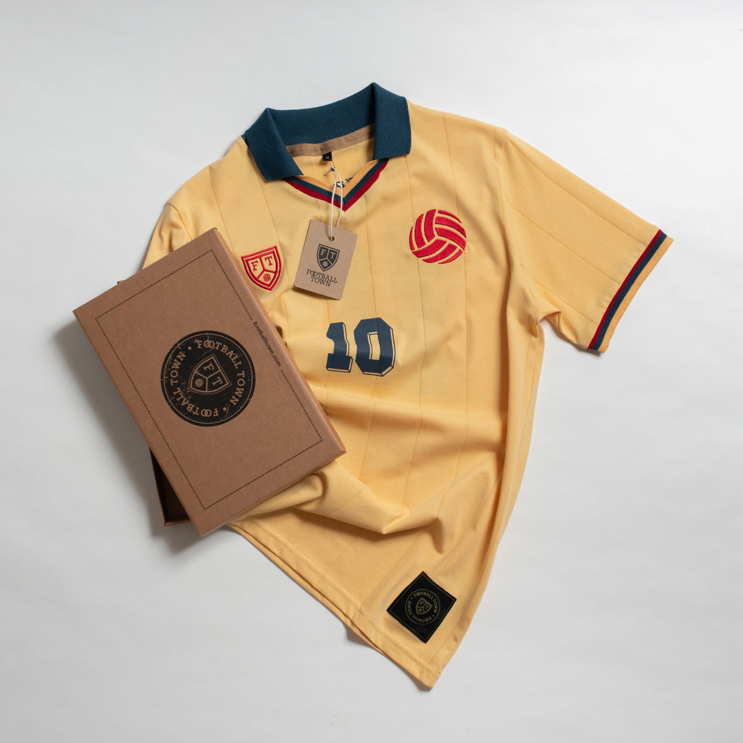 Camiseta Tributo El Pibe FootballTown Color Amarillo