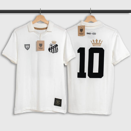 Camiseta O Rei Pele FootballTown Color Blanco