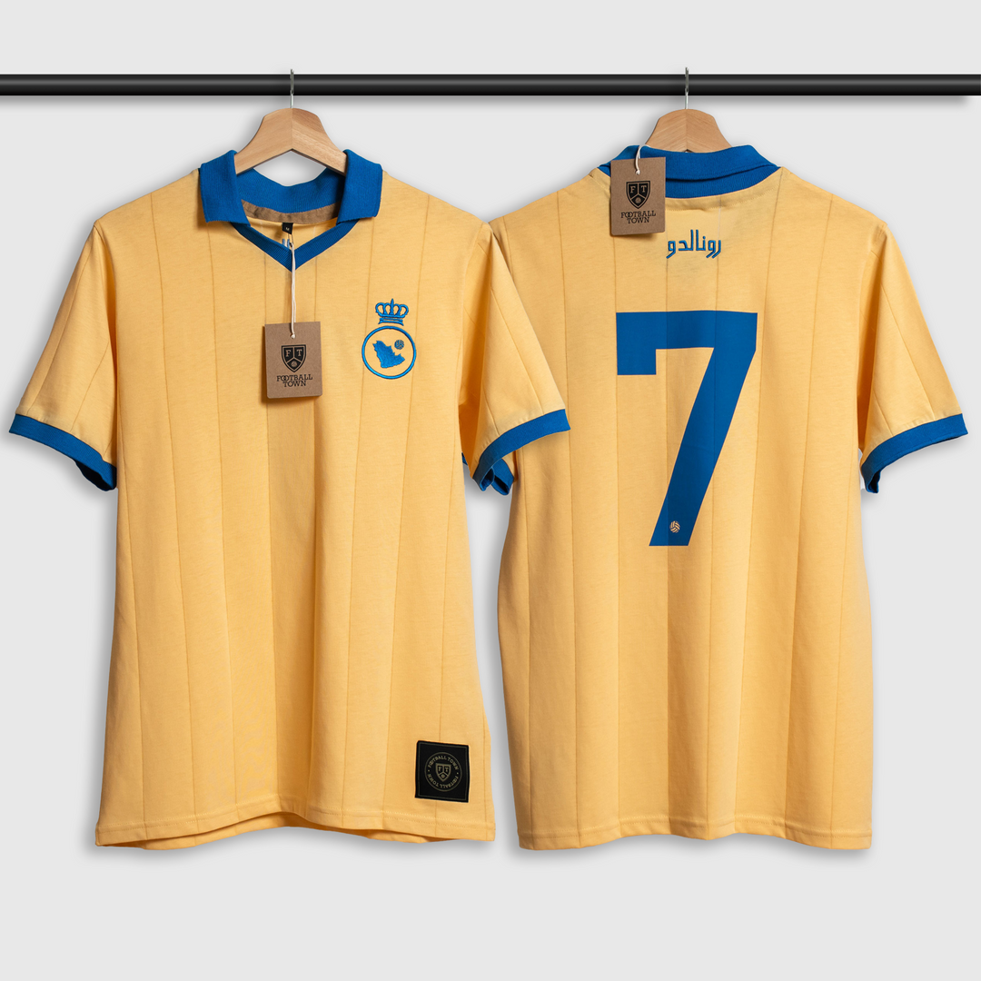 Camiseta Al Alami Ronaldo FootballTown Color Amarillo