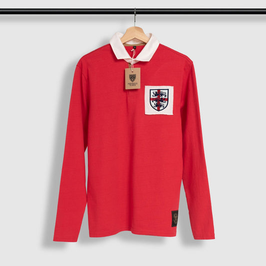 Polo Rugby The Lions England FootballTown Color Rojo