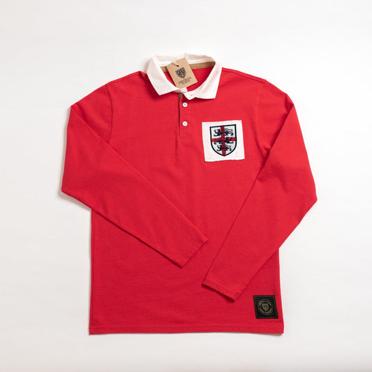 Polo Rugby The Lions England FootballTown Color Rojo