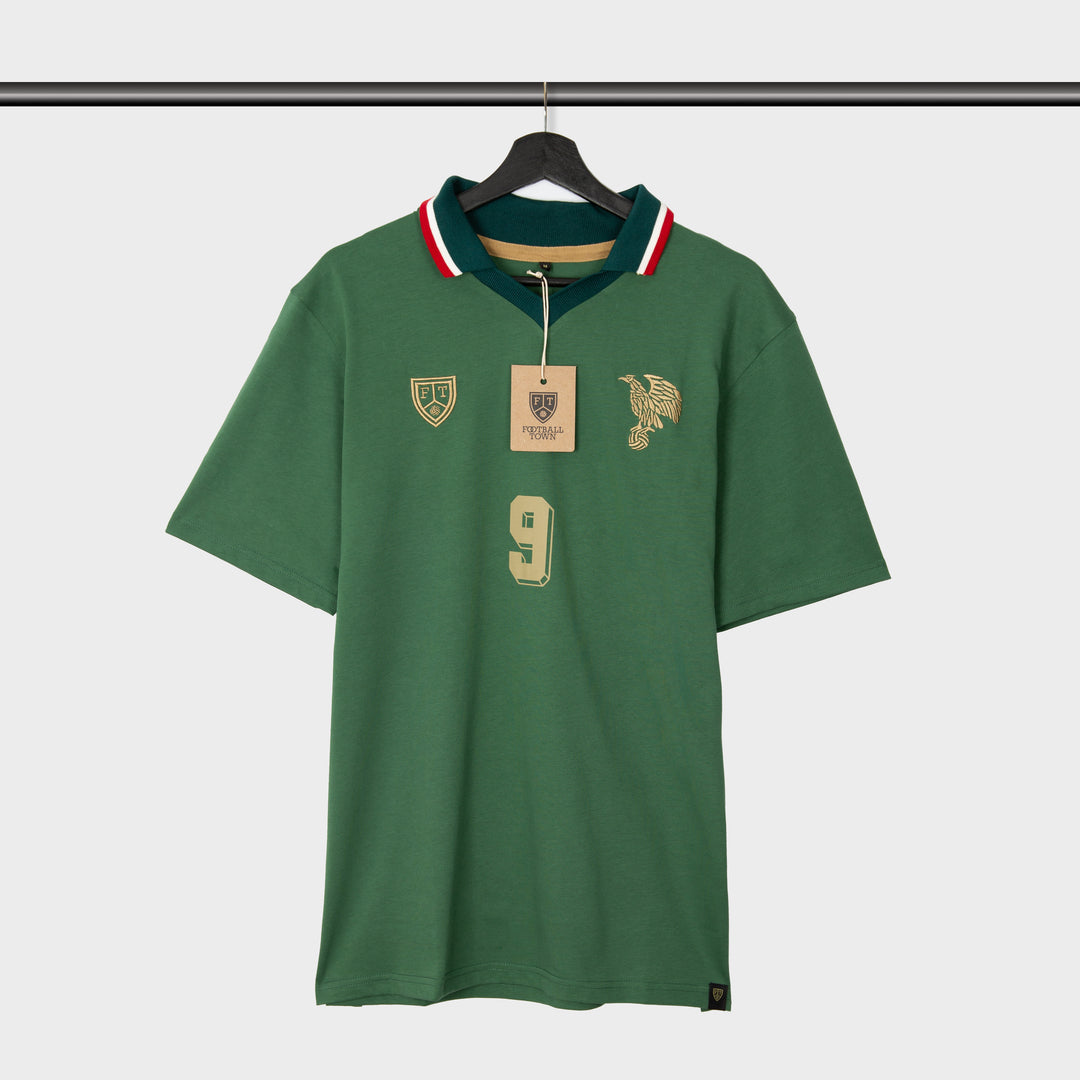 Camiseta Clasica El Tri Mexico FootballTown Color Verde