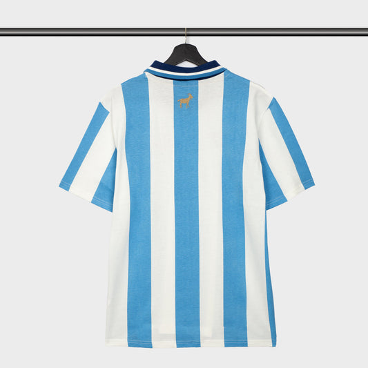 Camiseta Clasica El Sol Argentina FootballTown Color Azul/Blanco