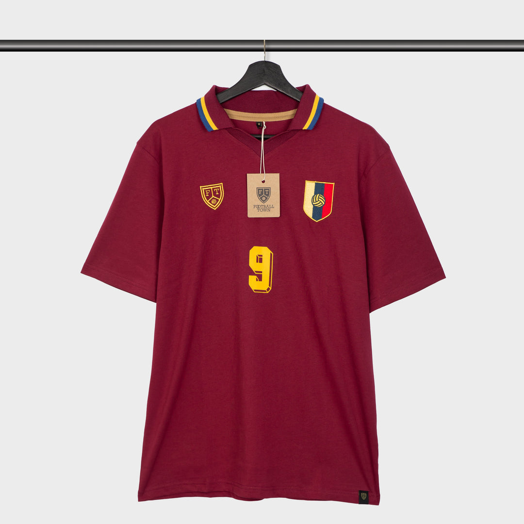 Camiseta Clasica Venezuela Vinotinto FootballTown Color Vinotinto