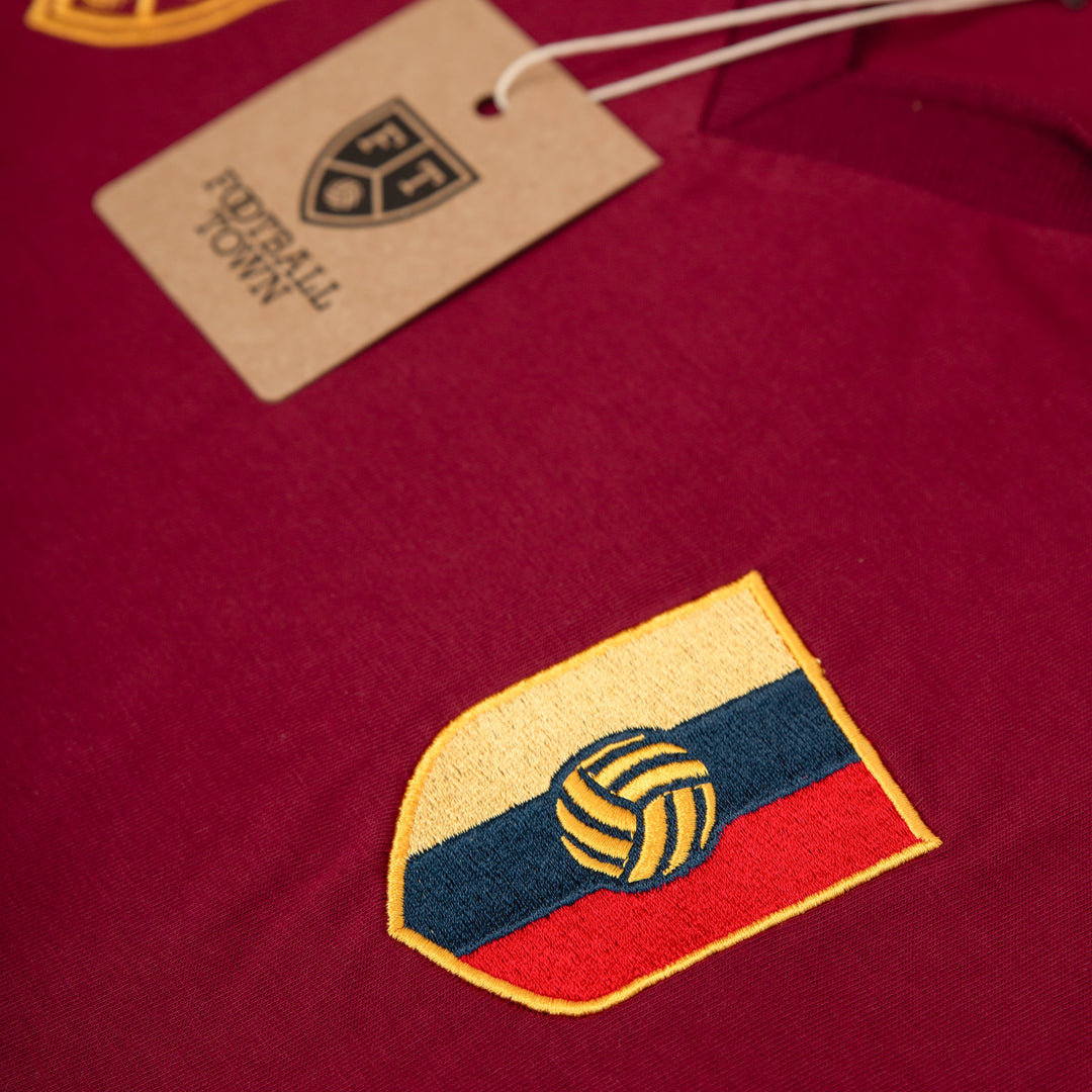 Camiseta Clasica Venezuela Vinotinto FootballTown Color Vinotinto