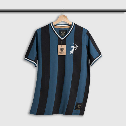 Camiseta La Dea Football Town Color Azul/Negro