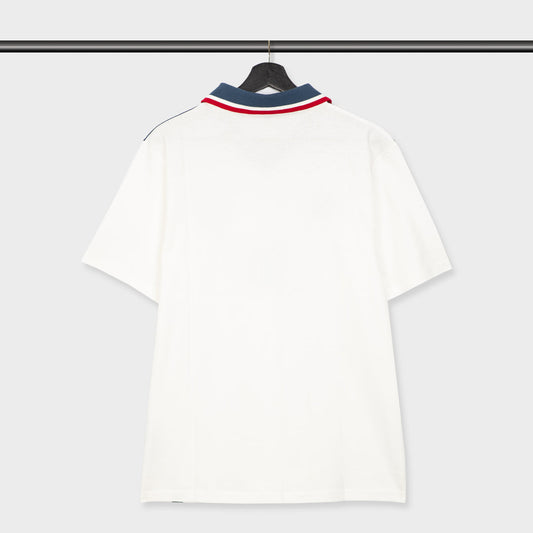 Camiseta Clasica USA Yanks FootballTown Color Blanca/Azul